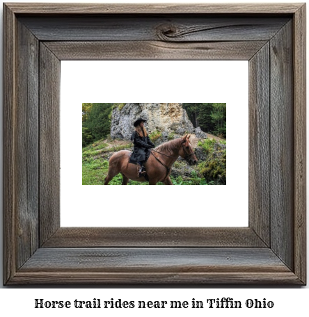 horse trail rides near me in Tiffin, Ohio